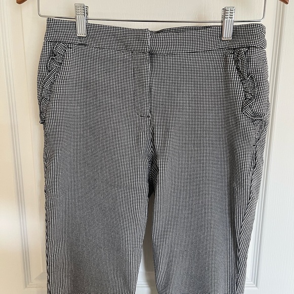 Cynthia Rowley B&W Checkered Dress Pants - Picture 3 of 11